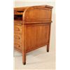 Image 6 : Tiger Oak Roll Top Desk & Chair