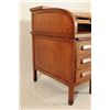 Image 7 : Tiger Oak Roll Top Desk & Chair