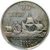 Image 2 : 2000-D Virginia Quarter PCGS  AU58 Error*