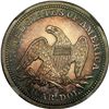 Image 2 : "Toned" 1859 Seated Quarter NGC MS65