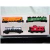 Image 2 : HO SCALE Tyco 4 Rolling Stock Set
