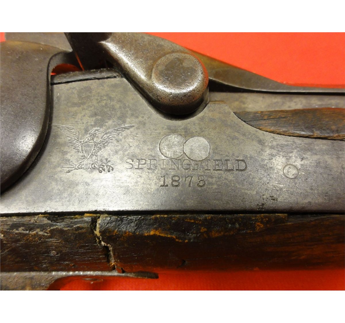 Springfield Carbine 1st Model 1876, issued to Troop L, 5th Cavalry ...