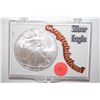 Image 1 : 2009 Silver Eagle $1 In Congratulations Holder; EST. $35-45