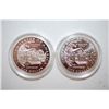 Image 2 : 1999-P US Dolley Madison Commemorative $1; Lot of 2; Proof & UNC; EST. $75-100