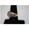 Image 2 : Sterling Silver Ring Size 7 With Swirled Pattern; .925 Silver; EST. $10-15