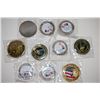 Image 2 : Military Challenge Medal; Various Dates, Bases, Etc.; Lot of 10; EST. $40-80