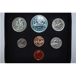 1977 Canada Mint Foreign Coin Set; UNC; EST. $5-10