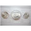 Image 2 : 1976-S US Bicentennial Silver Three-Coin Set; UNC; EST. $25-30