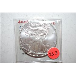 2009 Silver Eagle $1; EST. $35-40