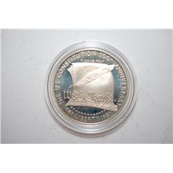 1987-S US Constitution 200th Anniversary Commemorative $1; EST. $30-40