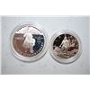 Image 1 : 1992 US Columbus Quincentenary Commemorative Two-Coin Proof Set; P&S Mints; Silver Dollar & Half Dol