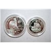Image 2 : 1992 US Columbus Quincentenary Commemorative Two-Coin Proof Set; P&S Mints; Silver Dollar & Half Dol