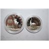 Image 1 : 1986-S US Liberty Ellis Island Commemorative Two-Coin Proof Set; Silver Dollar & Half Dollar; EST. $