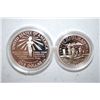 Image 2 : 1986-S US Liberty Ellis Island Commemorative Two-Coin Proof Set; Silver Dollar & Half Dollar; EST. $