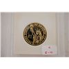 Image 2 : 2008 US Presidential Andrew Jackson $1; Pure 24K Gold Enriched; EST. $5-10