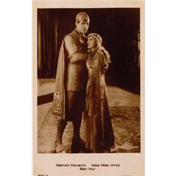 Collection of 75 vintage postcard photographs of silent film stars