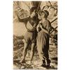Image 2 : Collection of 75 vintage postcard photographs of silent film stars
