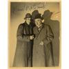 Image 1 : Basil Rathbone and Nigel Bruce signed photograph from "Sherlock Holmes"