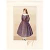 Image 1 : Walter Plunkett costume sketch of Margaret O'Brien for "Little Women"