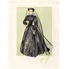 Image 1 : Walter Plunkett costume sketch of Katherine Hepburn for "Mary of Scotland"