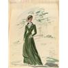 Image 1 : Edith Head costume sketch of Barbara Hale for "Far Horizons"
