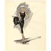 Image 1 : Edith Head costume sketch of Audrey Hepburn for "Sabrina"