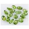 Image 1 : Peridot 12.76 ctw Loose Gemstone 7x5mm Oval Cut