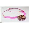 Image 2 : 22.68GRAM INDIAN HANDMADE LAKH FASHION NECKLACE