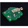 Image 1 : Genuine 26.88ctw Elephant Jade Pendant