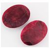 Image 1 : 170.53ctw Ruby Oval Cut Loose Gemstone lot of 2