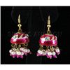 Image 1 : 5.19GRAM INDIAN HANDMADE LAKH FASHION EARRING