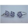Image 1 : 33.78 CTW TANZANITE SET .925 STERLING SILVER