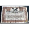 Image 1 : 1935 *EXTREMELY RARE* 15 SHARES BROWN STOCK CERTIFICATE *THE GREAT WESTERN SUGAR COMPANY - NICE!!!