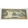 Image 1 : 1940'S JAPANESE OCCUPATIONAL 10 TEN PESOS BILL SERIAL # 0681326