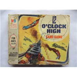 12 O'Clock High Card Game by Milton Bradley