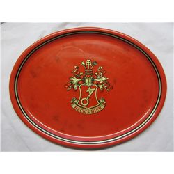 Beck's Bier Oval Metal Tray