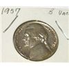 Image 1 : 1957 JEFFERSON NICKEL *RARE BU UNC HIGH GRADE*!!