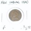 Image 1 : 1901 INDIAN HEAD PENNY RED BOOK VALUE IS $5.00 *FINE GRADE - NICE COIN*!!