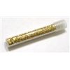 Image 1 : VIAL OF GOLD *FLAKES & PIECES* TOTAL WEIGHT INCLUDING VIAL IS 2.52 GRAMS!!