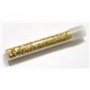 Image 1 : VIAL OF GOLD *FLAKES & PIECES* TOTAL WEIGHT INCLUDING VIAL IS 2.52 GRAMS!!