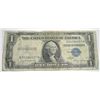 Image 1 : 1935 SERIES E $1 SILVER CERTIFICATE SERIAL # Q51084657H *PLEASE LOOK AT PICTURE TO DETERMINE GRADE*!