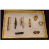 Image 2 : Early Victorian Pin Set Early Victorian Pins from 1860 - 1900s.  Comes as shown in Photos.  Case for