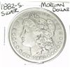 Image 1 : 1882-S MORGAN SILVER DOLLAR *NICE SILVER DOLLAR -  COIN CAME OUT OF SAFE!!