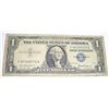 Image 1 : 1957 SERIES $1 SILVER CERTIFICATE SERIAL # F90589578A *PLEASE LOOK AT PICTURE TO DETERMINE GRADE!!!