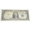 Image 1 : 1957 SERIES A $1 SILVER CERTIFICATE SERIAL # I64107584A *PLEASE LOOK AT PICTURE TO DETERMINE GRADE!!
