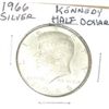 Image 1 : 1966 KENNEDY SILVER HALF DOLLAR *NICE SILVER HALF DOLLAR*!!