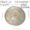 Image 1 : 1969-D KENNEDY SILVER HALF DOLLAR *NICE SILVER HALF DOLLAR*!!