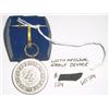 Image 2 : WWII STERLING SILVER GERMAN NAZI ARMY 4 YEAR LONG SERVICE SILVER MEDAL EXTREMELY RARE VALUE 200.00+!