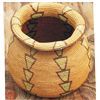 Image 1 : Geometric basket, 11" diameter, early Alasken