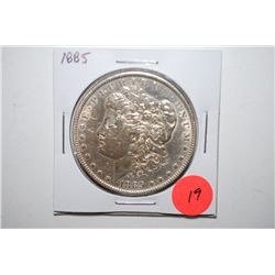 1885 Silver Morgan $1; EST. $30-40